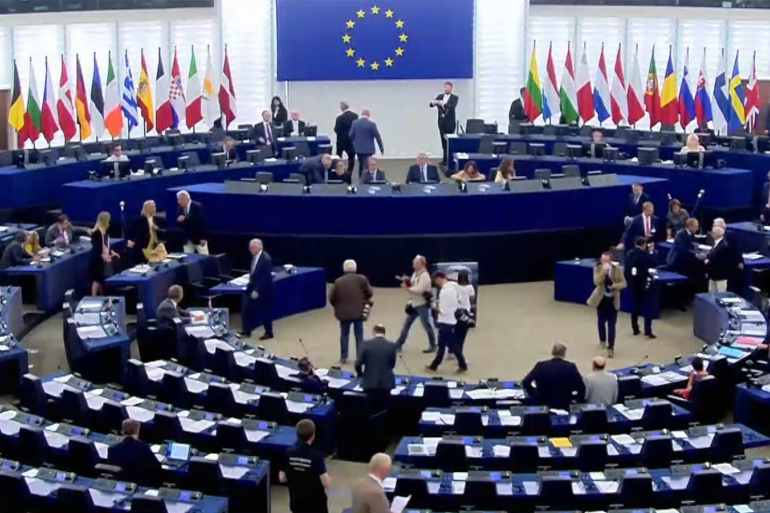 Parlement europeen Le parlement européen refuse de discuter de la situation à Gaza